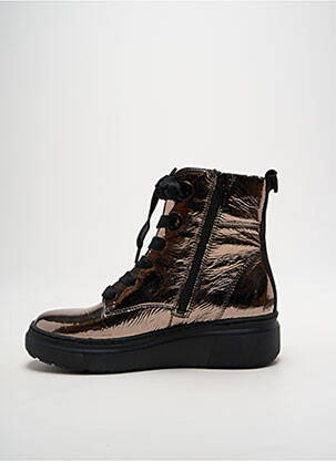 Botine/ghete vârf rotund toc de 4 la 6 cm maro ARA femeie
