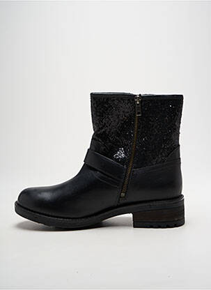 Botine/ghete toc mic toc de 4 la 6 cm negru INITIALE PARIS femeie