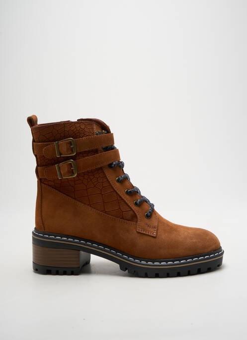 Botine/Ghete maro ELUE PAR NOUS femeie