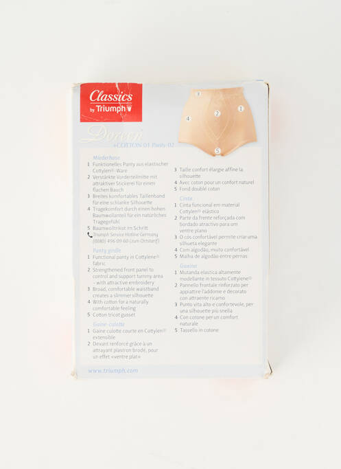 Chilot modelator piele TRIUMPH femeie