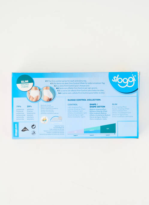 Chilot modelator alb SLOGGI femeie