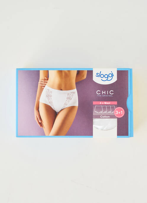 Chilot modelator alb SLOGGI femeie