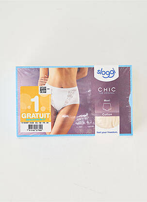 Chilot cu talie înaltă bej SLOGGI femeie