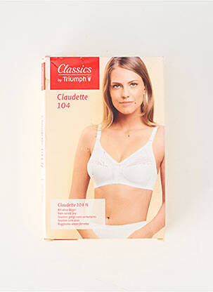 Sutien efect material satinat sutien cupe întregi cu decolteu înalt culoare piersică TRIUMPH femeie