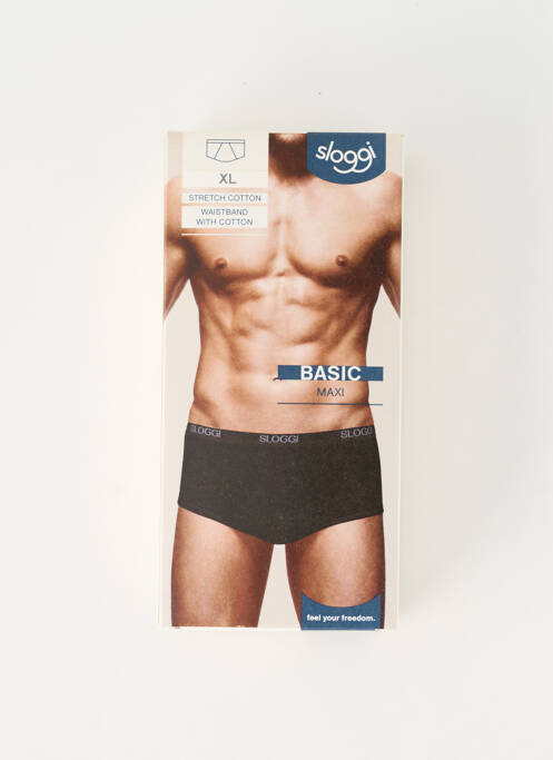Boxer elasticitate negru SLOGGI homme