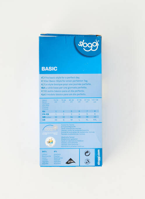 Boxer alb SLOGGI bărbat