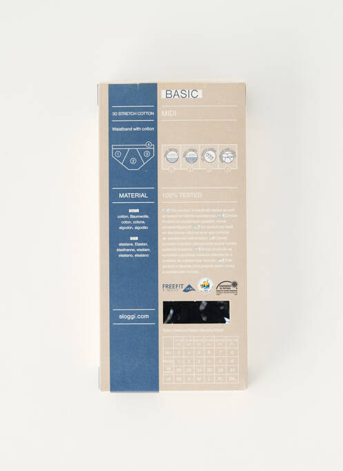 Boxer negru SLOGGI bărbat