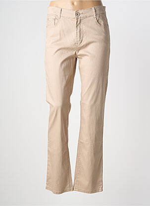 Pantalon drept bej VIDY'L femeie