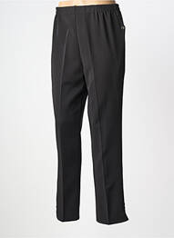 Pantalon drept țesătură crep mărime normală negru 20/20 femme
