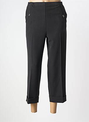 Pantalon 7/8 elasticitate mărime normală negru 20/20 femeie