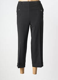 Pantalon 7/8 elasticitate mărime normală negru 20/20 femme