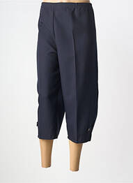 Pantalon trei sferturi croială dreaptă mărime normală albastru 20/20 femme