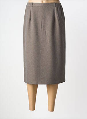 Fustă midi maro 20/20 femeie