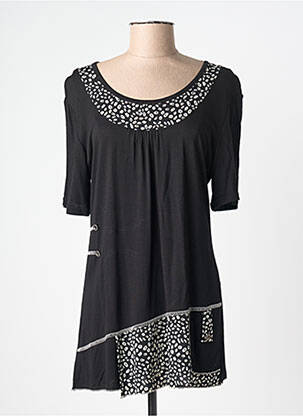 Tunică mâneci scurte negru 20/20 femeie