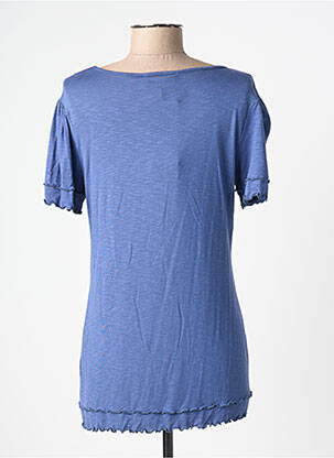 Tricou elasticitate mâneci scurte albastru 20/20 femeie