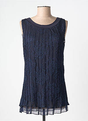 Top albastru PLURIELLES femeie