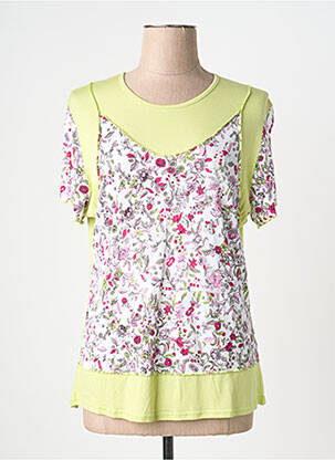 Tricou elasticitate mâneci scurte verde 20/20 femeie