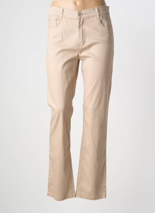 Pantalon drept bej VIDY'L femeie