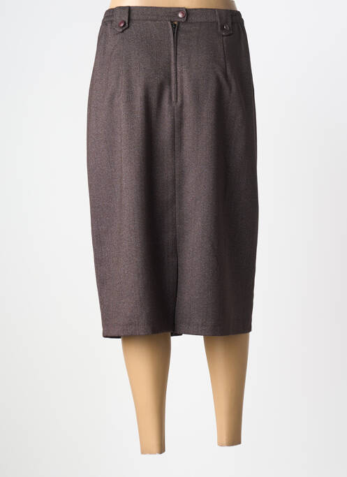 Fustă midi maro 20/20 femeie