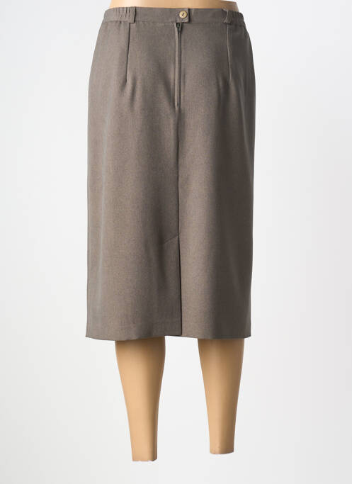 Fustă midi maro 20/20 femeie