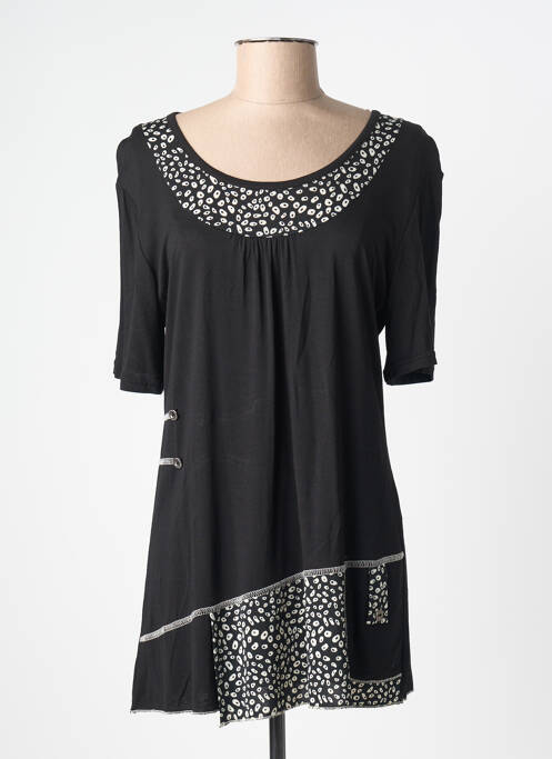 Tunică mâneci scurte negru 20/20 femeie