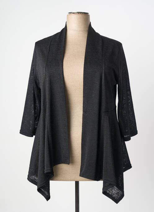 Vestă cu mâneci lungi negru PLURIELLES femeie