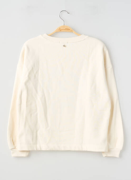 Hanorac elasticitate mâneci lungi bej ONE STEP femme