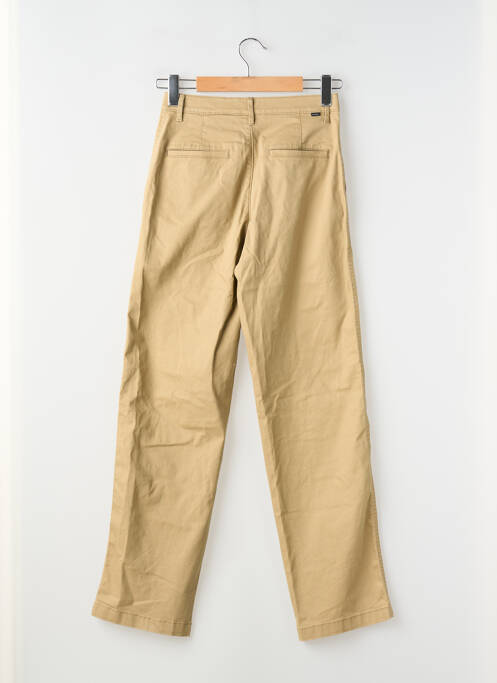 Pantalon chino închidere cu fermoar sub clapetă cu nasturi mărime normală bej DOCKERS femme