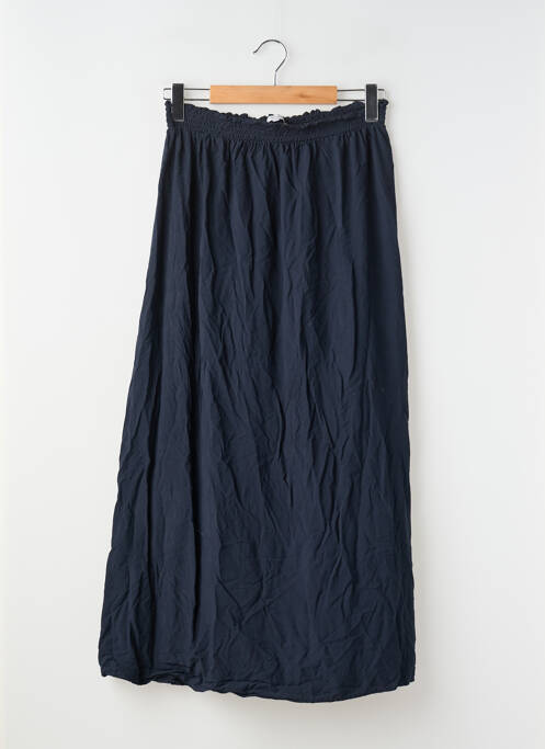 Fustă lungă croială fluidă negru SUD EXPRESS femme