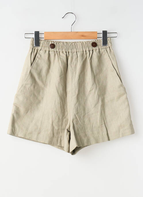 Șort mărime normală mărime normală verde TANTAR ANTSIKA femme