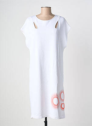 Rochie midi alb COP COPINE femeie