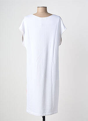 Rochie midi mâneci scurte mâneci scurte alb COP COPINE femeie