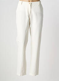 Pantalon slim talie elastică mărime normală bej SEMIOLOGY femme