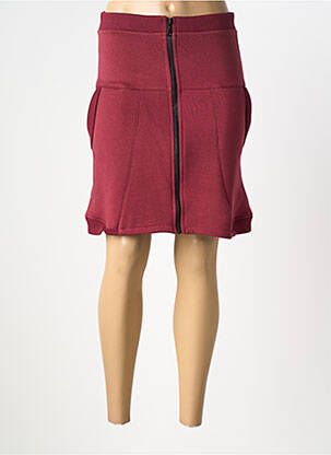 Fustă midi roșu SEMIOLOGY femeie