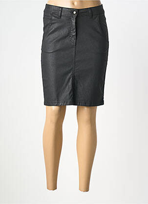 Fustă midi negru MENSI COLLEZIONE femeie