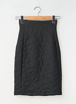 Fustă midi negru SEMIOLOGY femeie