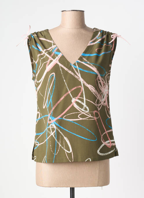 Top verde COP COPINE femeie