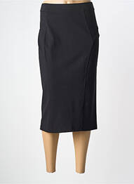 Fustă midi croială dreaptă negru POUSSIERE D'ETOLE femme