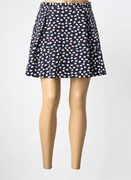 Fustă scurtă croială evazată albastru TOMMY HILFIGER femme