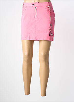 Fustă scurtă roz LOLA ESPELETA femeie