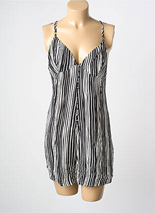 Salopetă scurtă negru SCHOOL RAG femeie