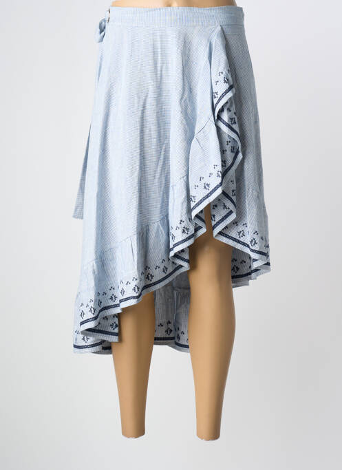 Fustă midi albastru SUNCOO femeie