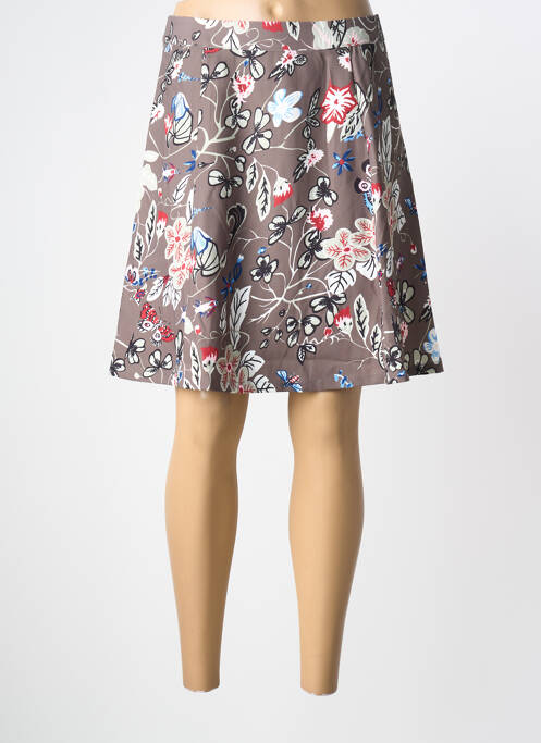 Fustă scurtă gri MISMASH femeie