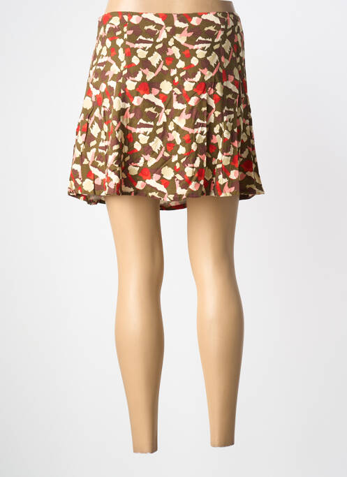 Fustă scurtă verde MISMASH femeie