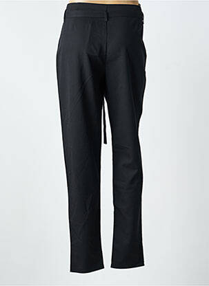 Pantalon slim mărime normală mărime normală negru FRANSA femeie
