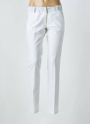 Pantalon slim bej POUSSIERE D'ETOILE femeie