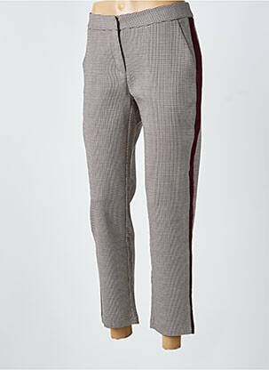 Pantalon chino bej SUNCOO femeie