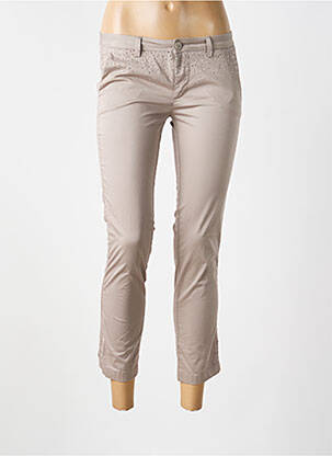 Pantalon chino talie joasă talie joasă gri LIU JO femeie