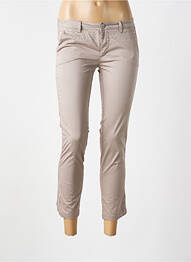 Pantalon chino talie joasă talie joasă gri LIU JO femme
