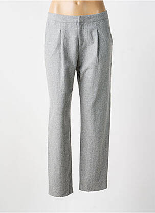 Pantalon slim mărime normală mărime normală gri SUNCOO femeie
